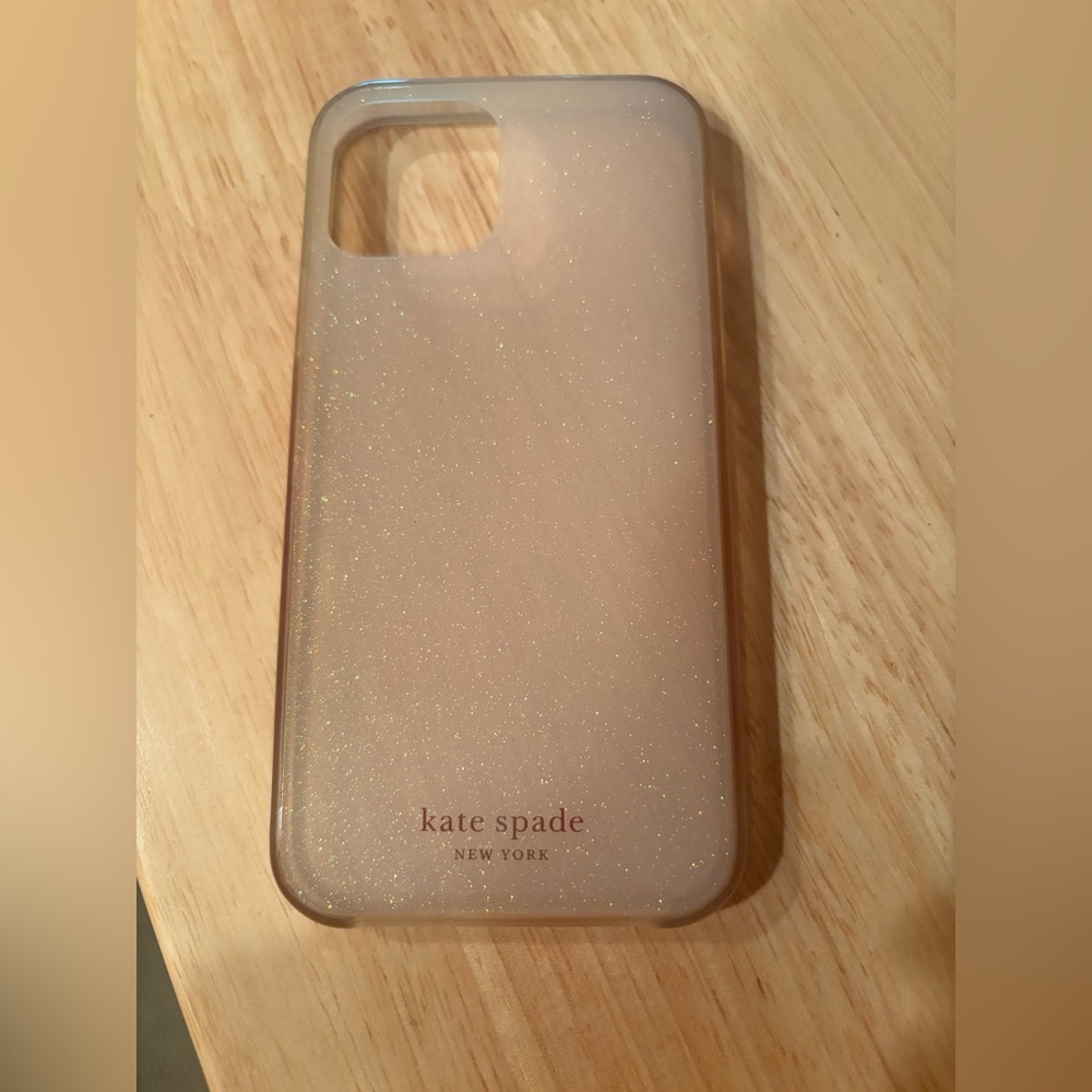 kate spade Sparkling iPhone 13 Case - Gold